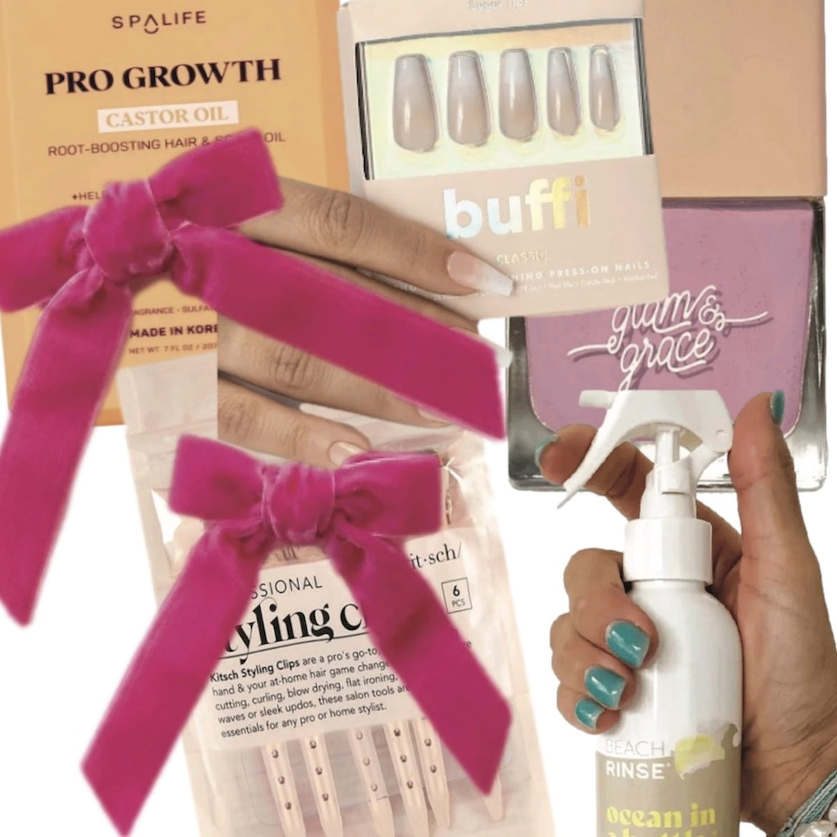 hair and nails at foxy's gift shop
