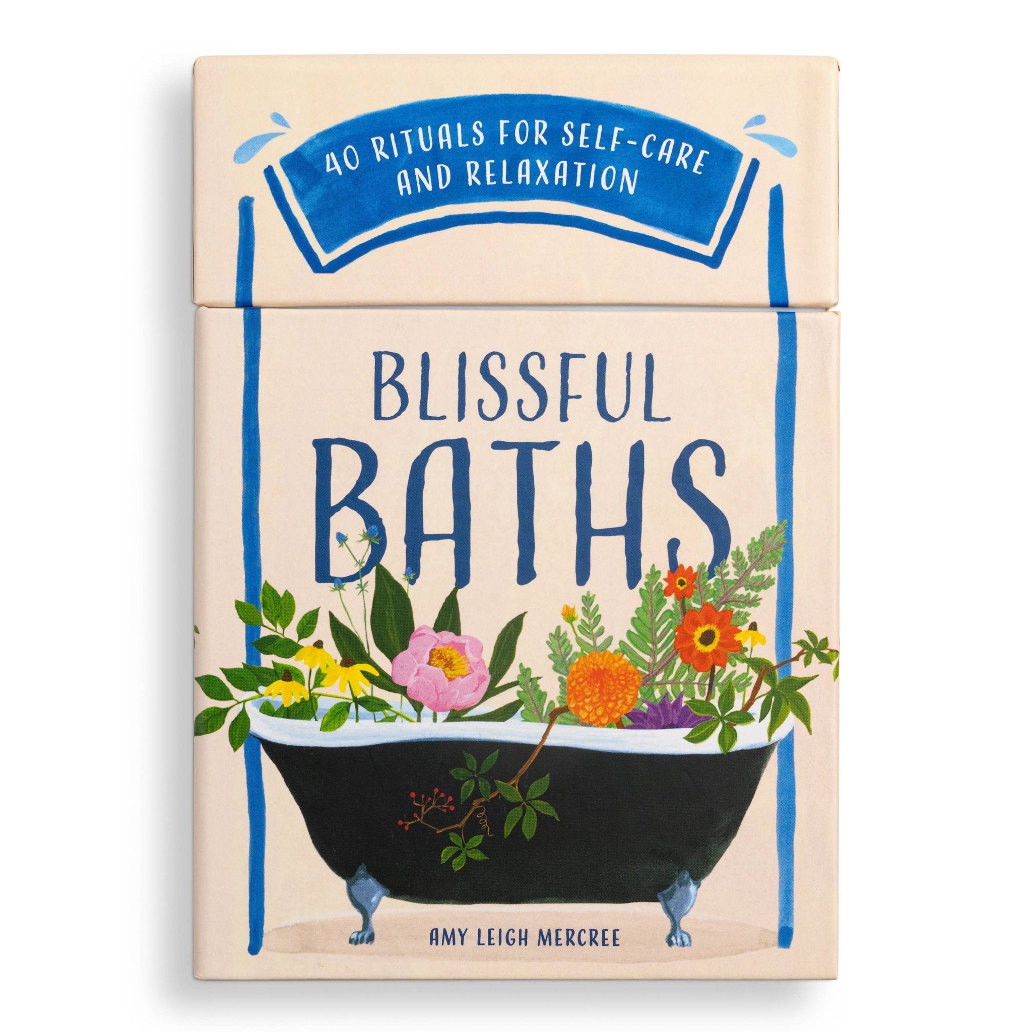 Blissful Baths: 40 Rituals for Self - Care Card Deck - Foxy’s