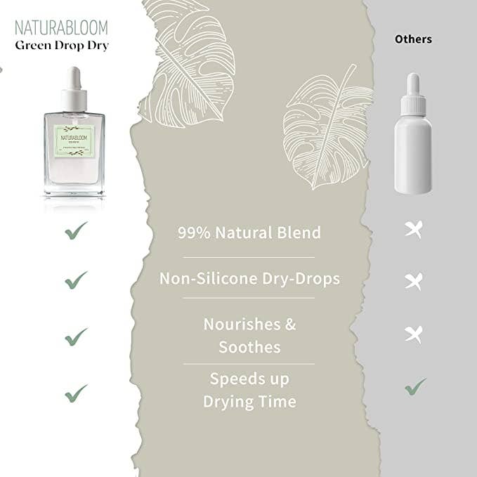 NaturaBloom Green Drop Dry Nail Polish Dryer - Foxy’s