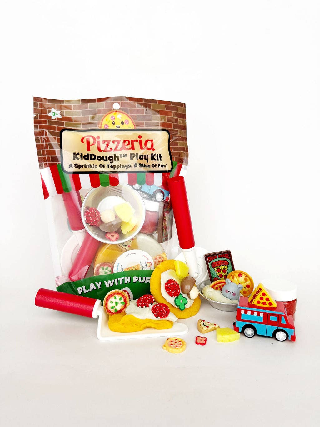 Pizzeria KidDough Play Kit - Foxy’s