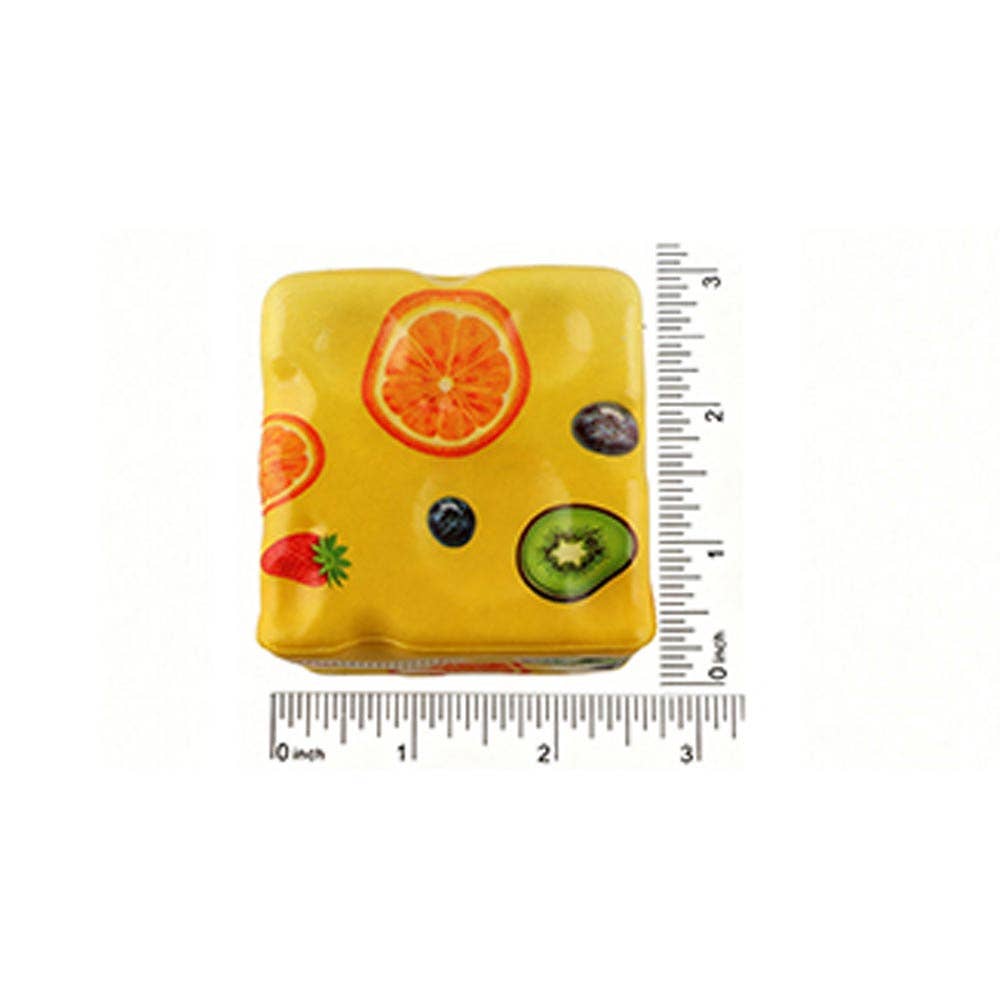 Mystery Cheese Cube Squeeze Squishy Stress Relief Toy - Foxy’s