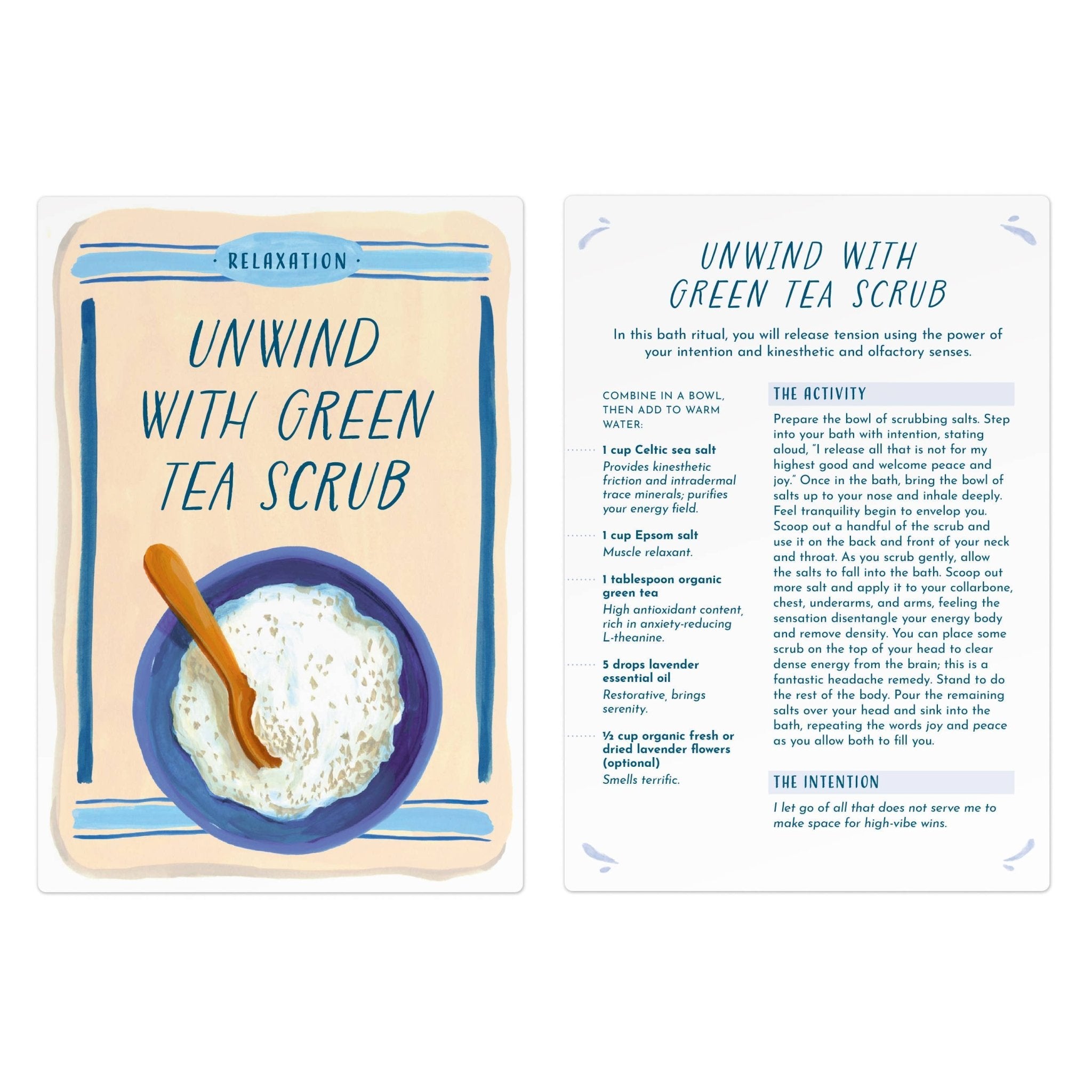 Blissful Baths: 40 Rituals for Self - Care Card Deck - Foxy’s