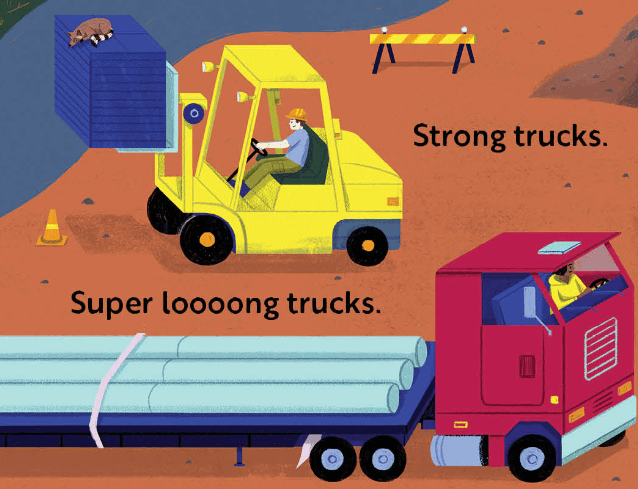 Go, Trucks, Go! : Board books for toddlers 1 - 3 - Foxy’s