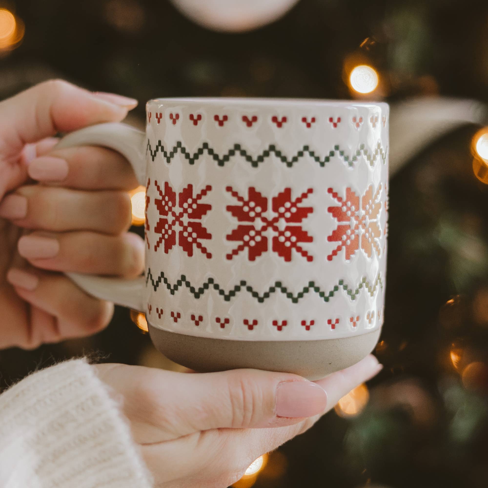 Sweater Stoneware Coffee Mug