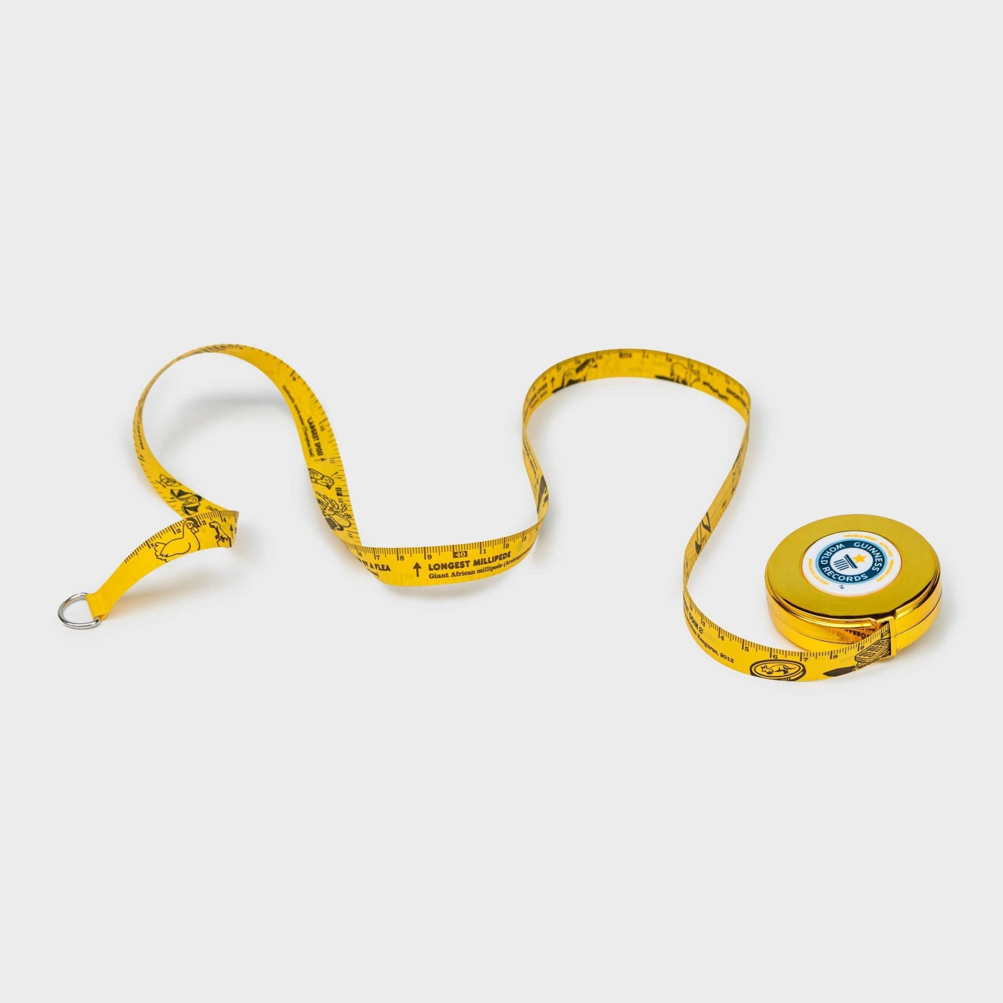 World Records Tape Measure - 10ft Guinness record facts - Foxy’s