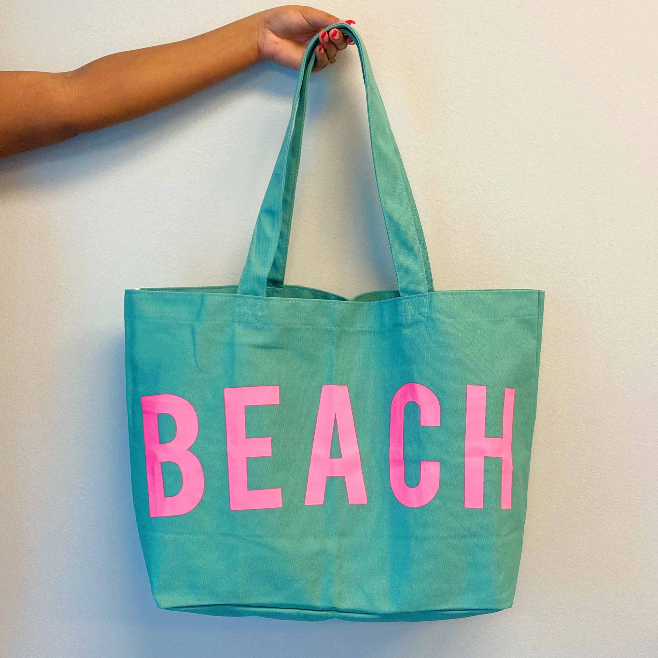 Well Made Beach Canvas Tote - Foxy’s