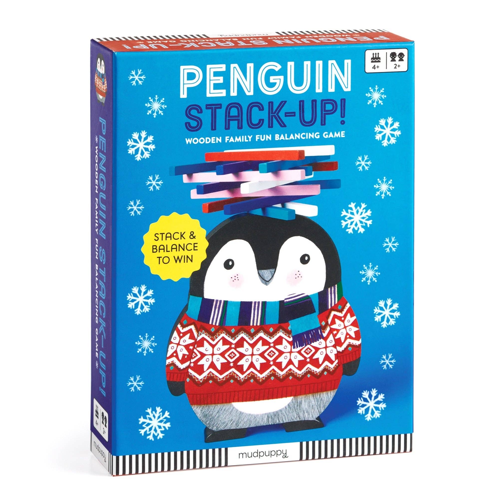 Penguin Stack - up Wooden Balancing Game - Foxy’s