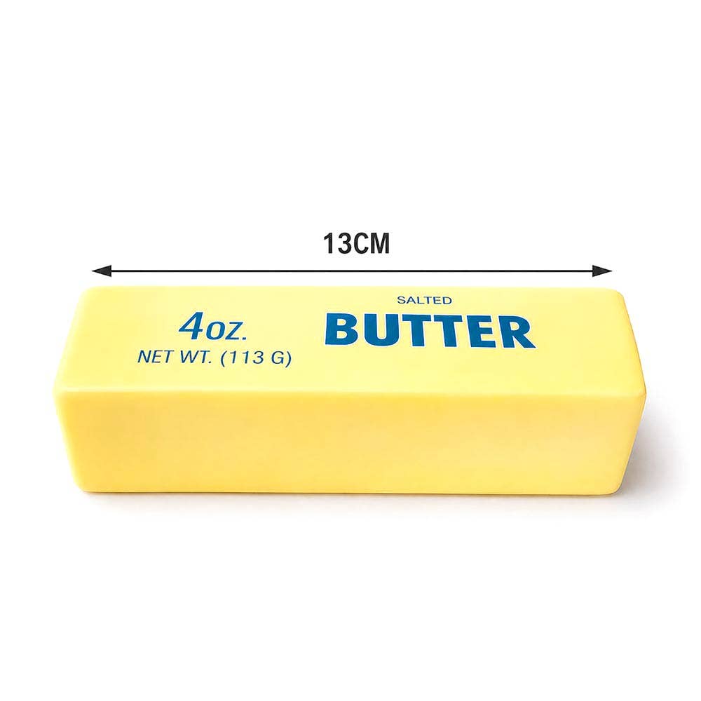 Butter Stick Shape Squeeze Squishy Stress Relief Toy - Foxy’s