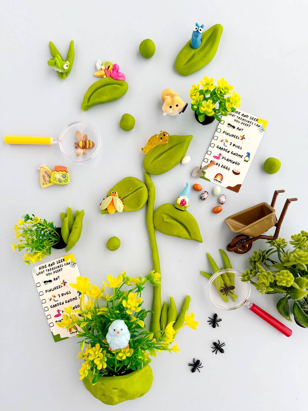 Backyard Bug Seek 'n Find KidDough Play Kit - Foxy’s