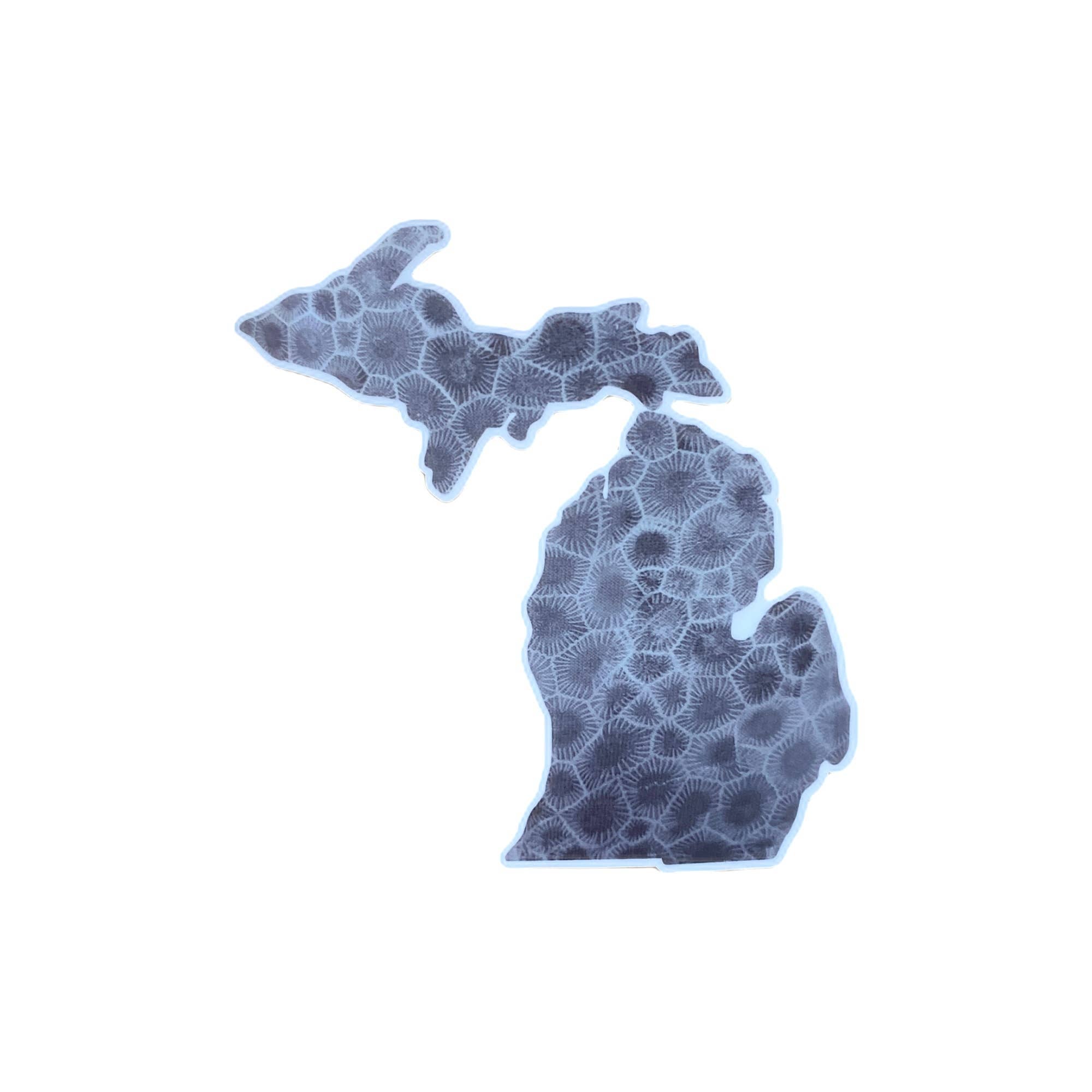 Michigan Gray Petoskey Stones - Decal - Foxy’s