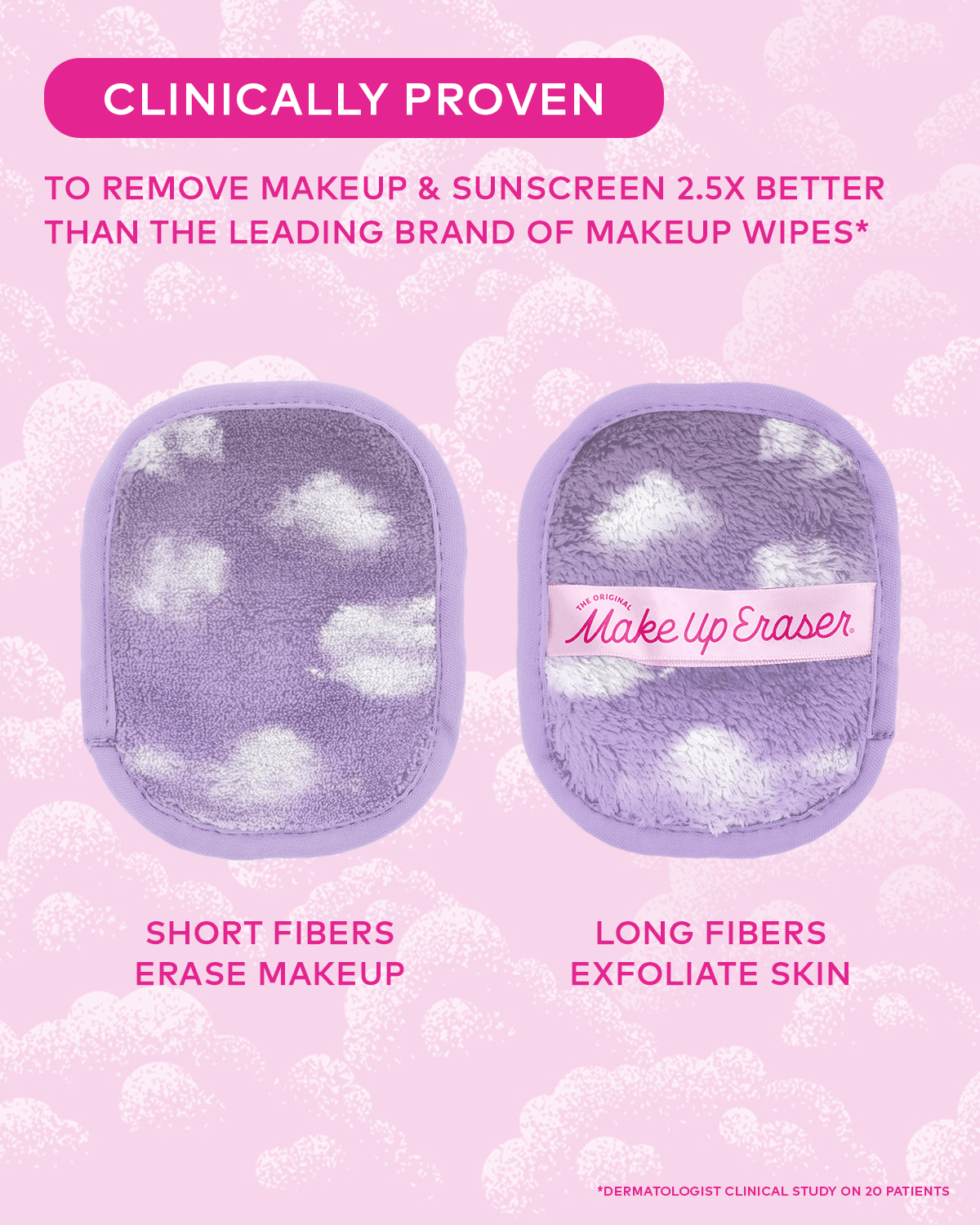 Cloud Nine 7-Day MakeUp Eraser Set & Cosmetic Bag - Foxy’s