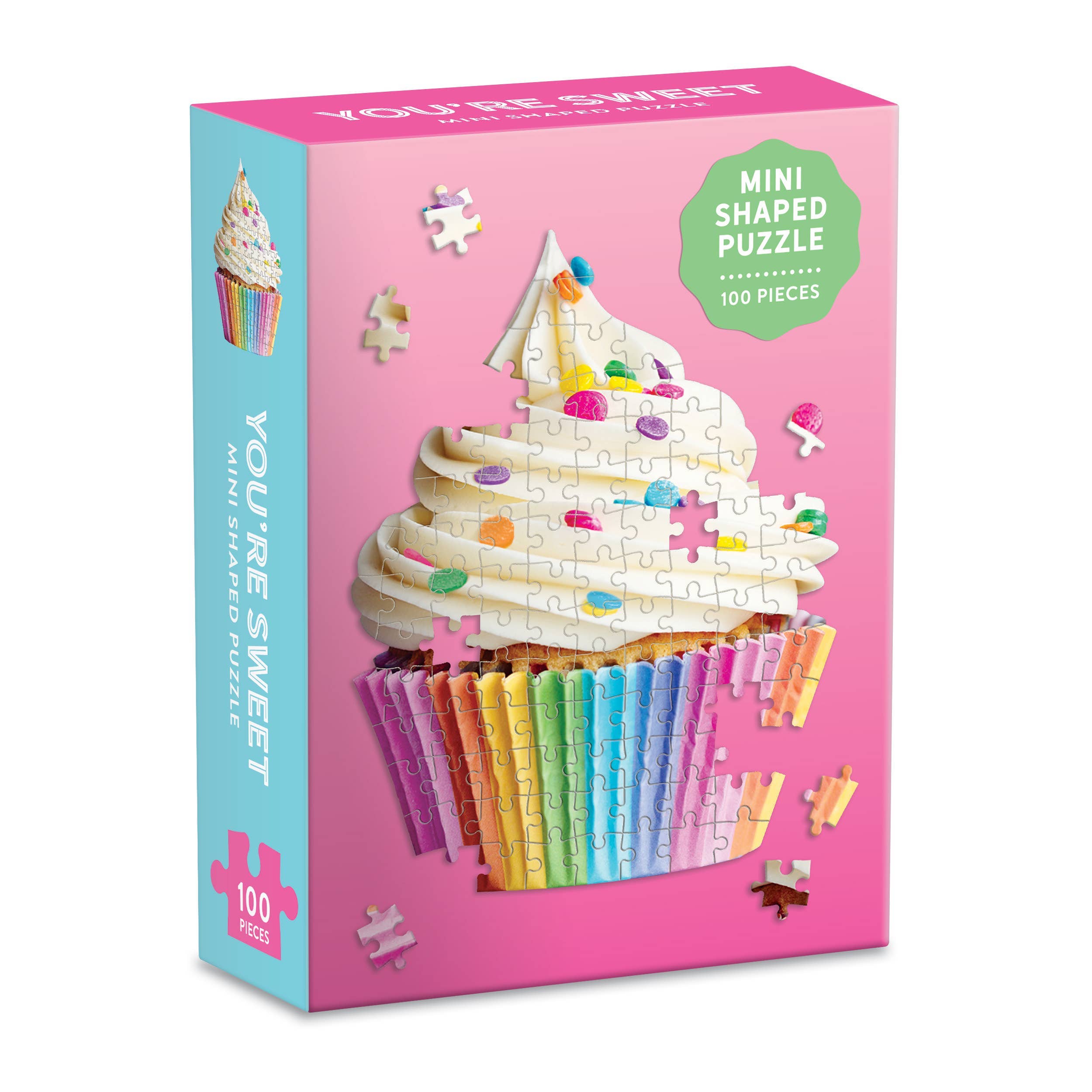 You're Sweet Cupcake 100 Piece Mini Shaped Puzzle - Foxy’s