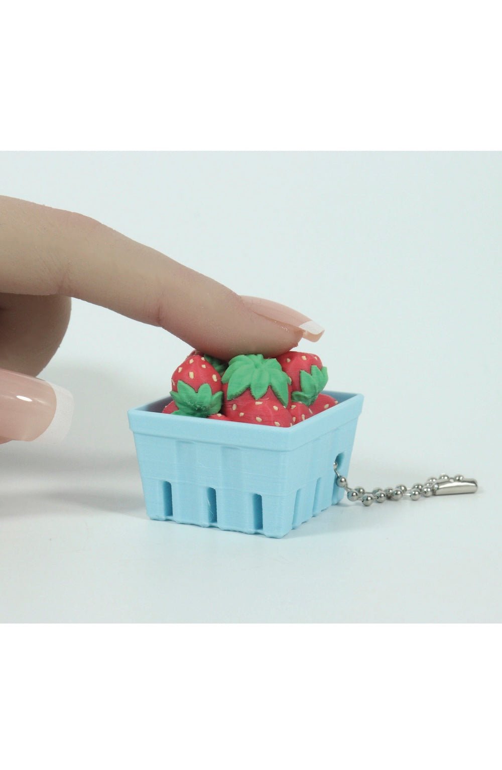 Strawberry Pint Click Fidget (Silent or Loud) - Foxy’s