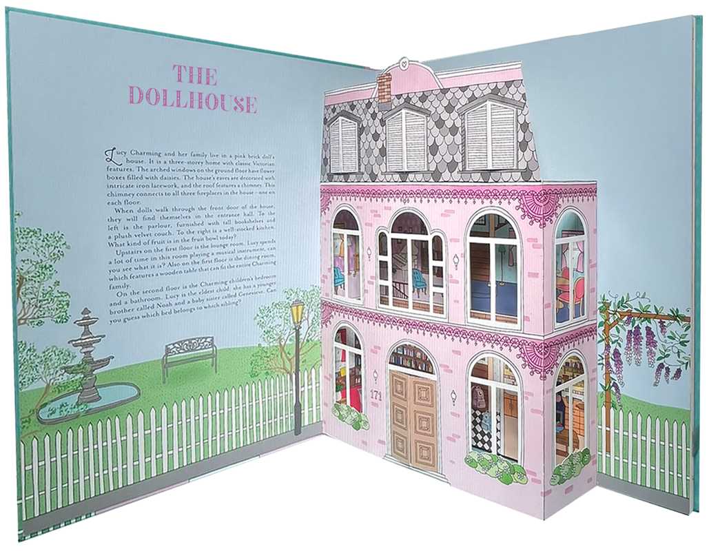 Dollhouse: A Pop - Up Children's Book - Foxy’s