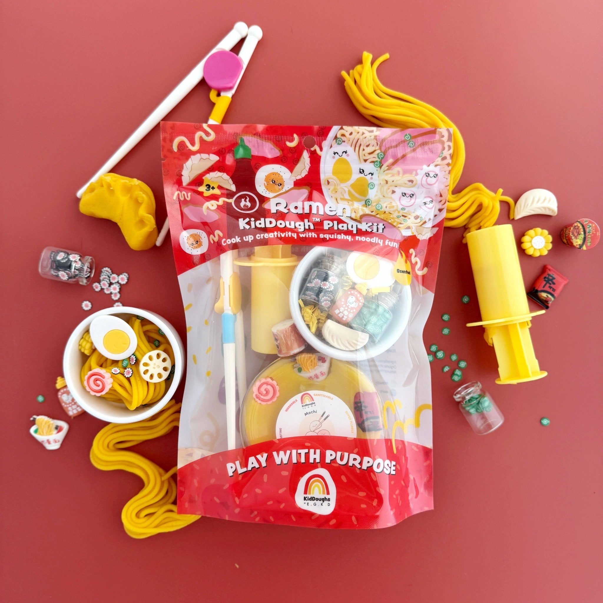 Ramen KidDough Play Kit - Foxy’s