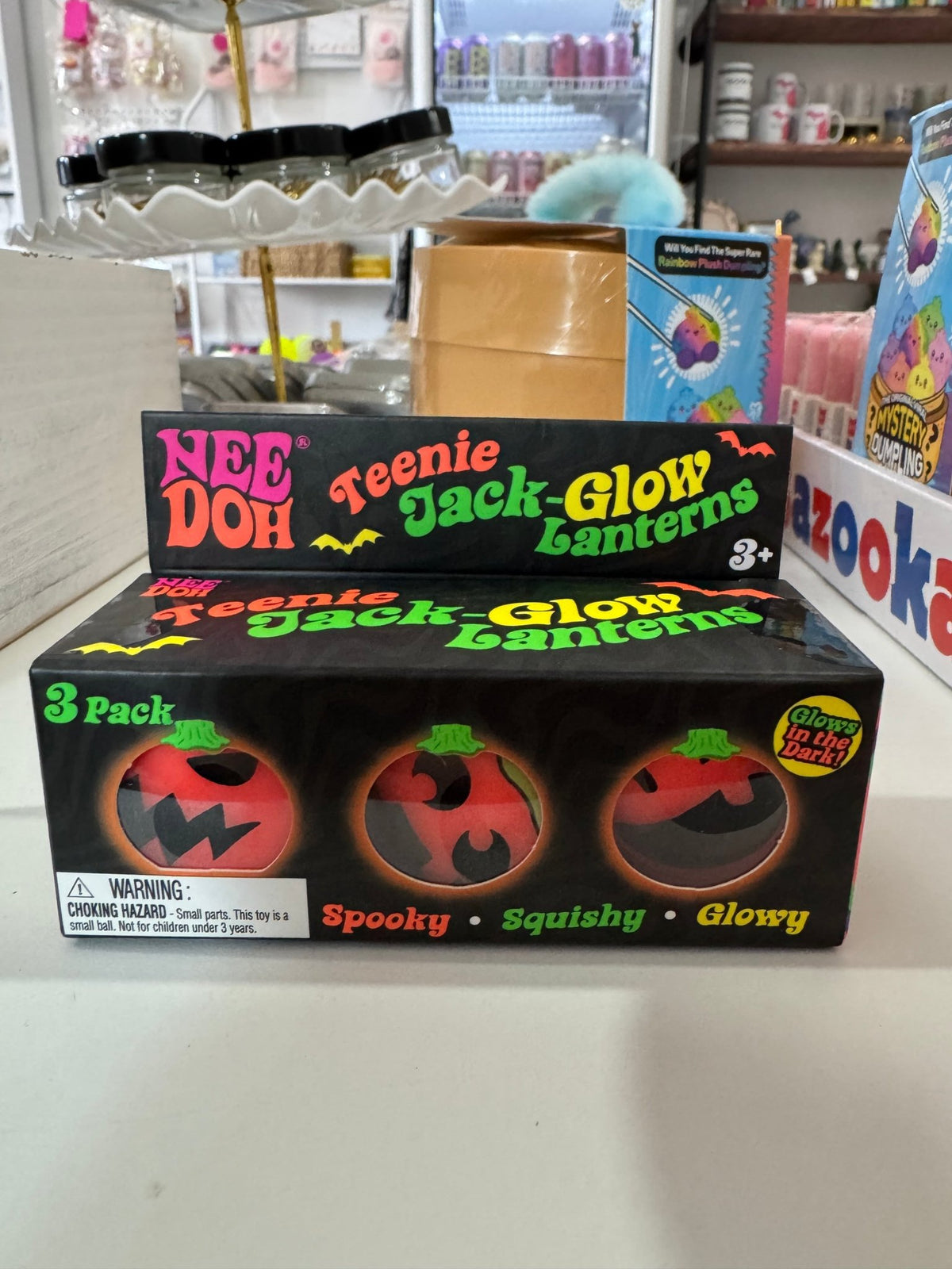 Authentic NeeDoh: Teenie Jack-o-Lanterns - Foxy’s