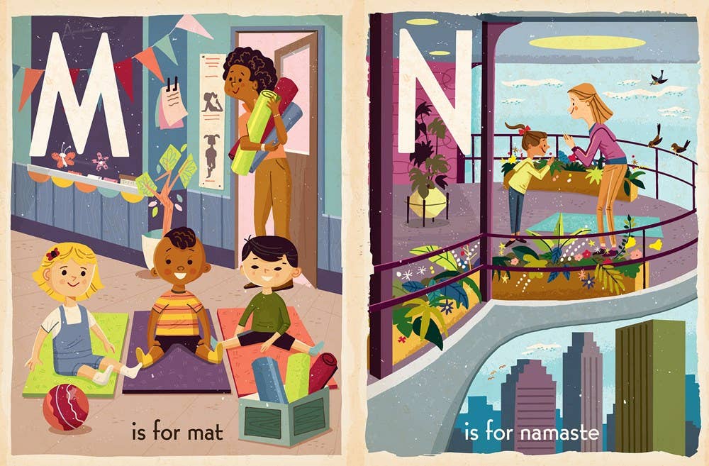 Y is for Yoga! Fun Alphabet Book for Little Yogis - Foxy's Leotards - Foxy’s