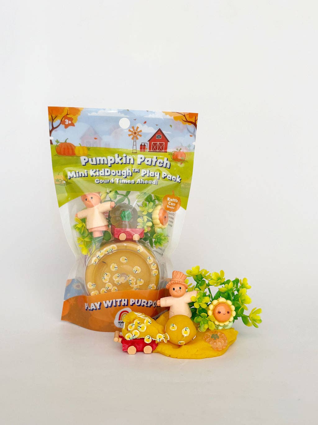 Pumpkin Patch Mini KidDough Play Pack - Foxy’s