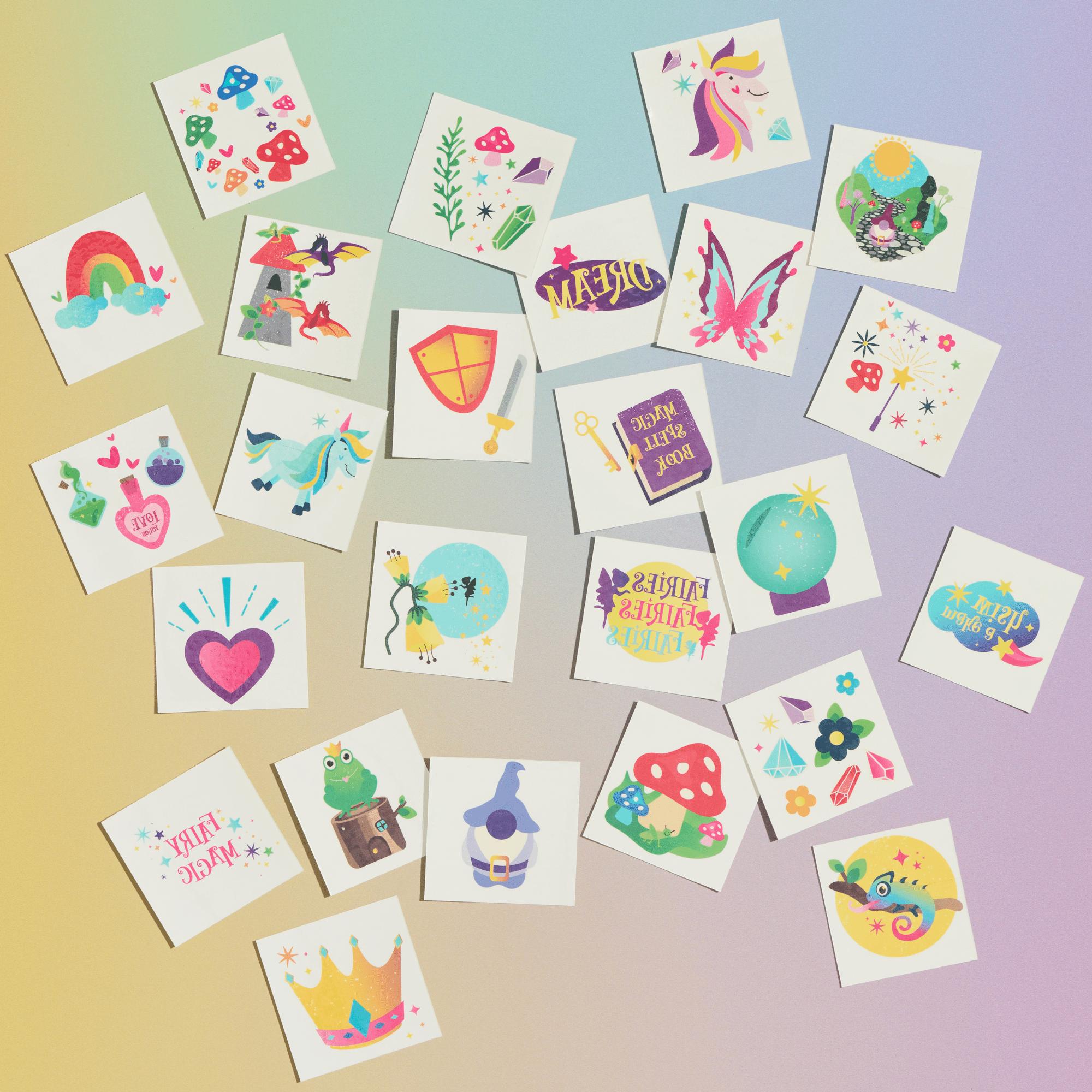 Magic Forest Temporary Tattoos – USA MADE! - Foxy’s