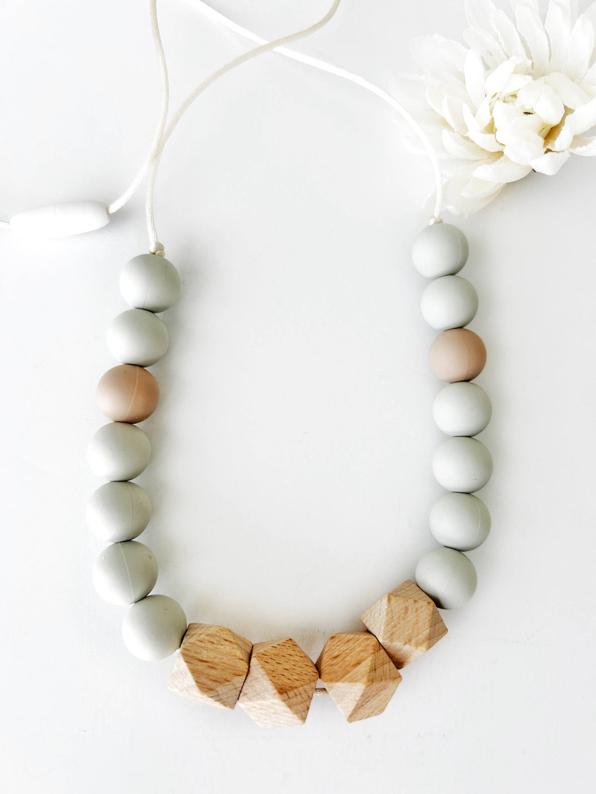 Teething Necklace for Stylish Mom, Mother's Day Gift