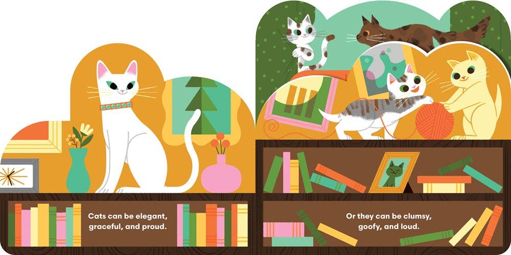 Some Cats: A Colorful Children's Board Book by Gibbs Smith - Foxy’s