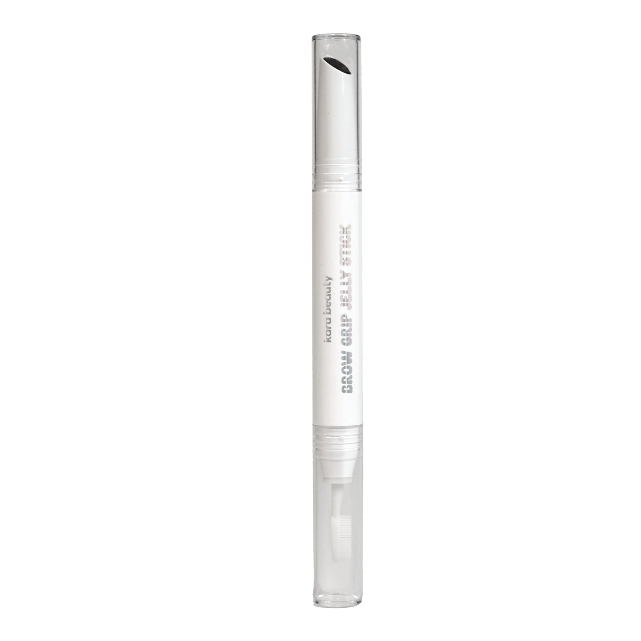 Kara Beauty Brow Grip Jelly Stick for eyebrow styling and grooming. Clear brow gel with applicator.