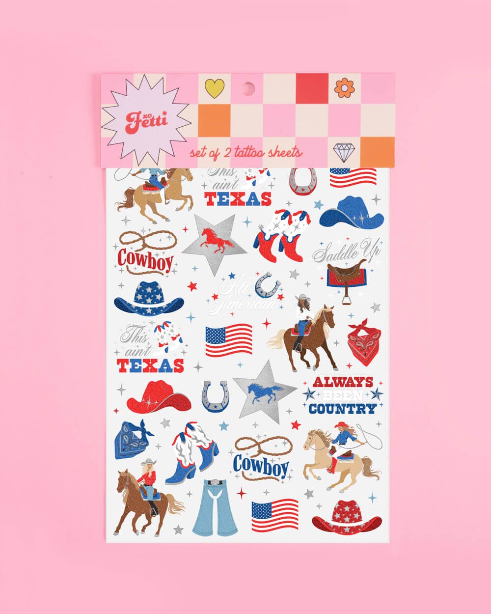 This Ain't Texas Tats - 54 temporary tattoos - Foxy’s