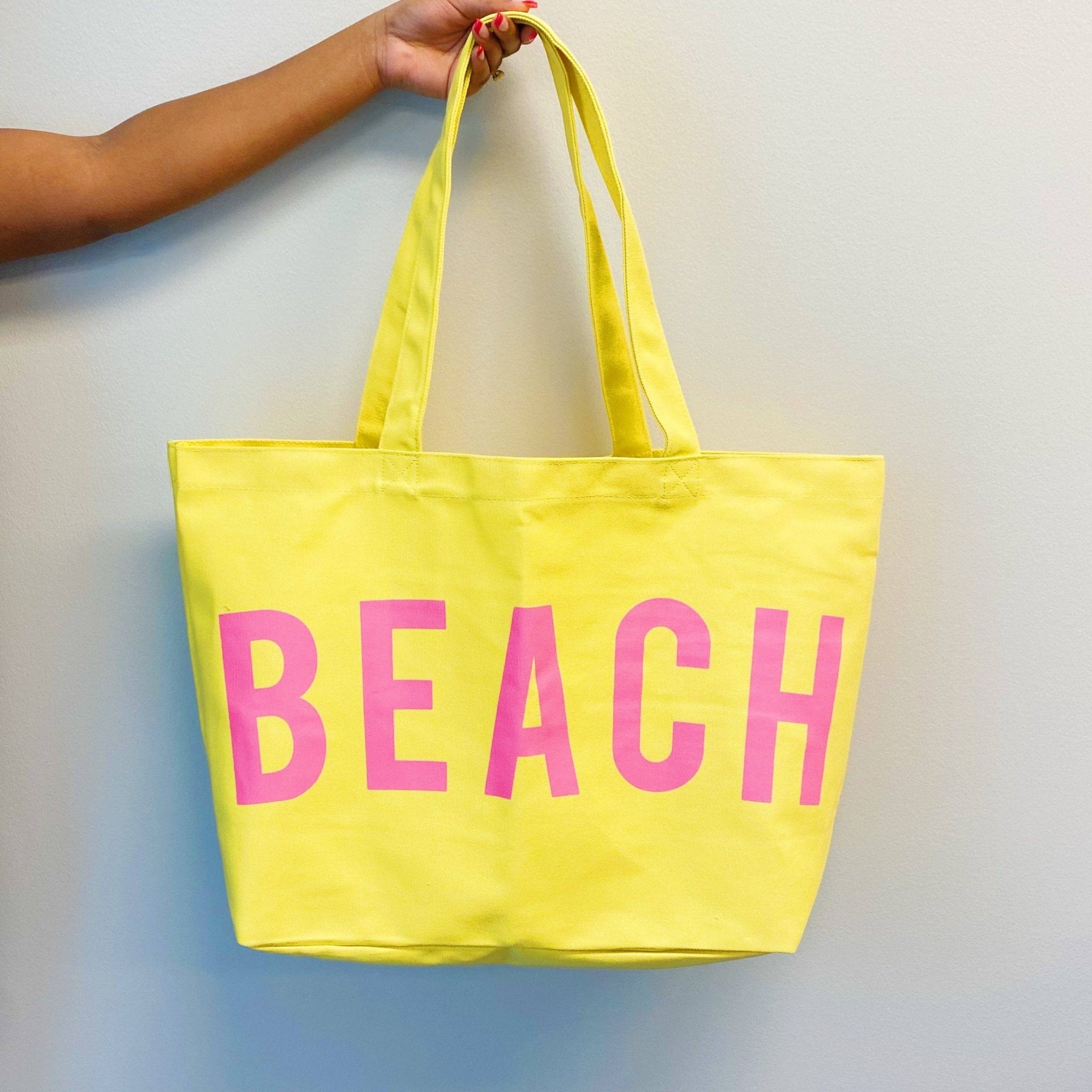 Well Made Beach Canvas Tote - Foxy’s