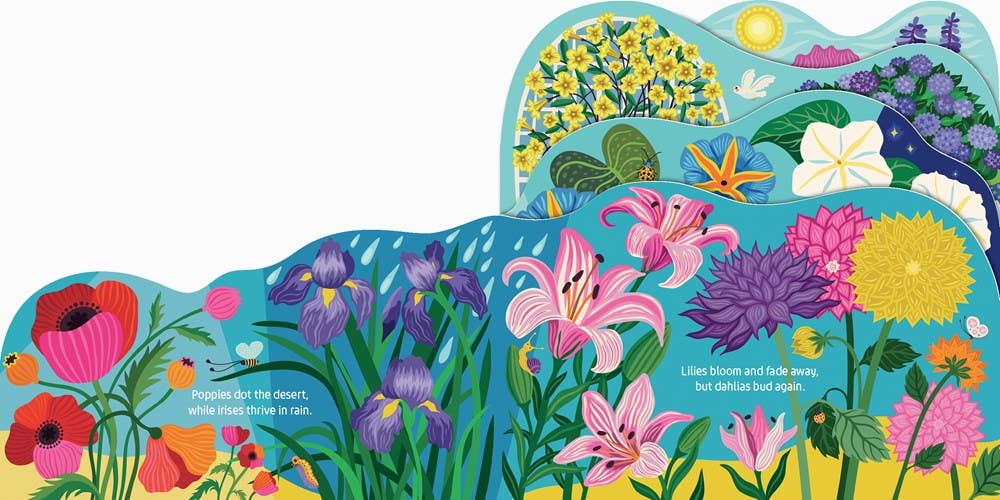 Grow Your Own Way: Nurturing Kindness & Growth | Flower Board Book for Kids - Foxy’s