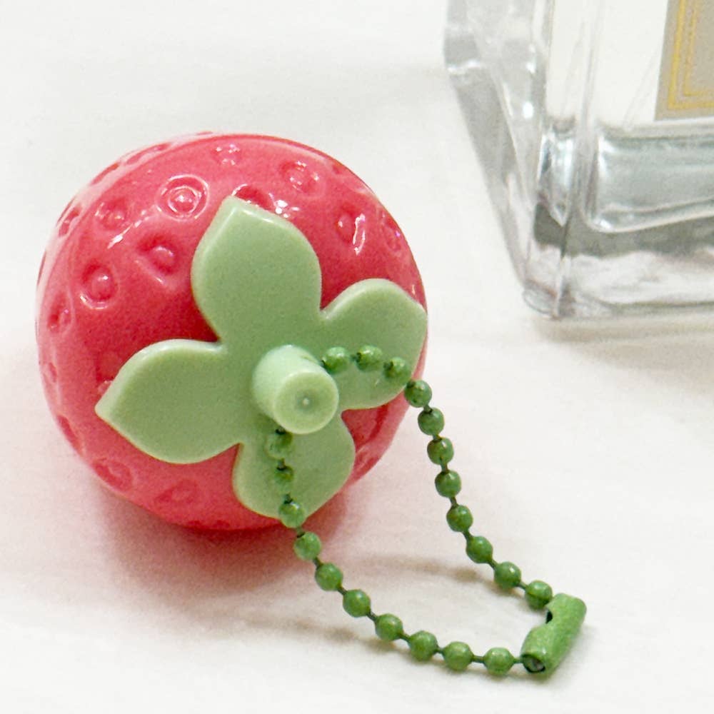 Strawberry Lip Gloss with Key Ring - Foxy’s