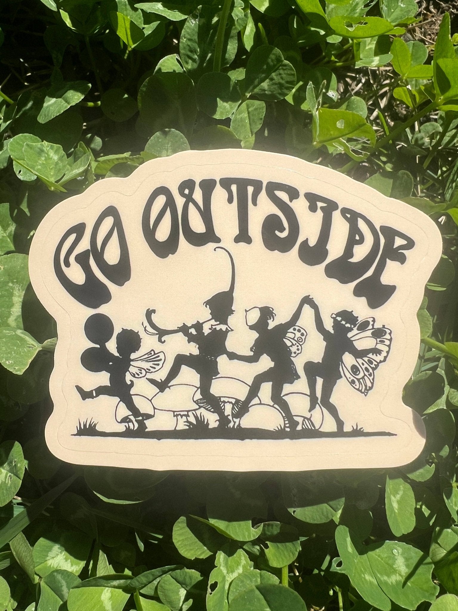 Go Outside STICKER 3 Inch - Foxy’s