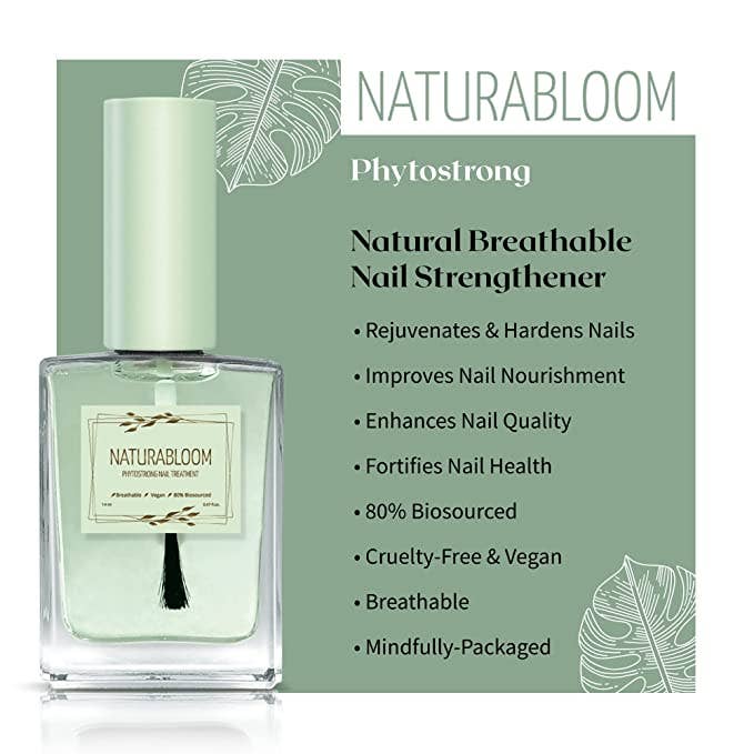 NATURABLOOM Phytostrong Breathable Nail Strengthener - Foxy’s