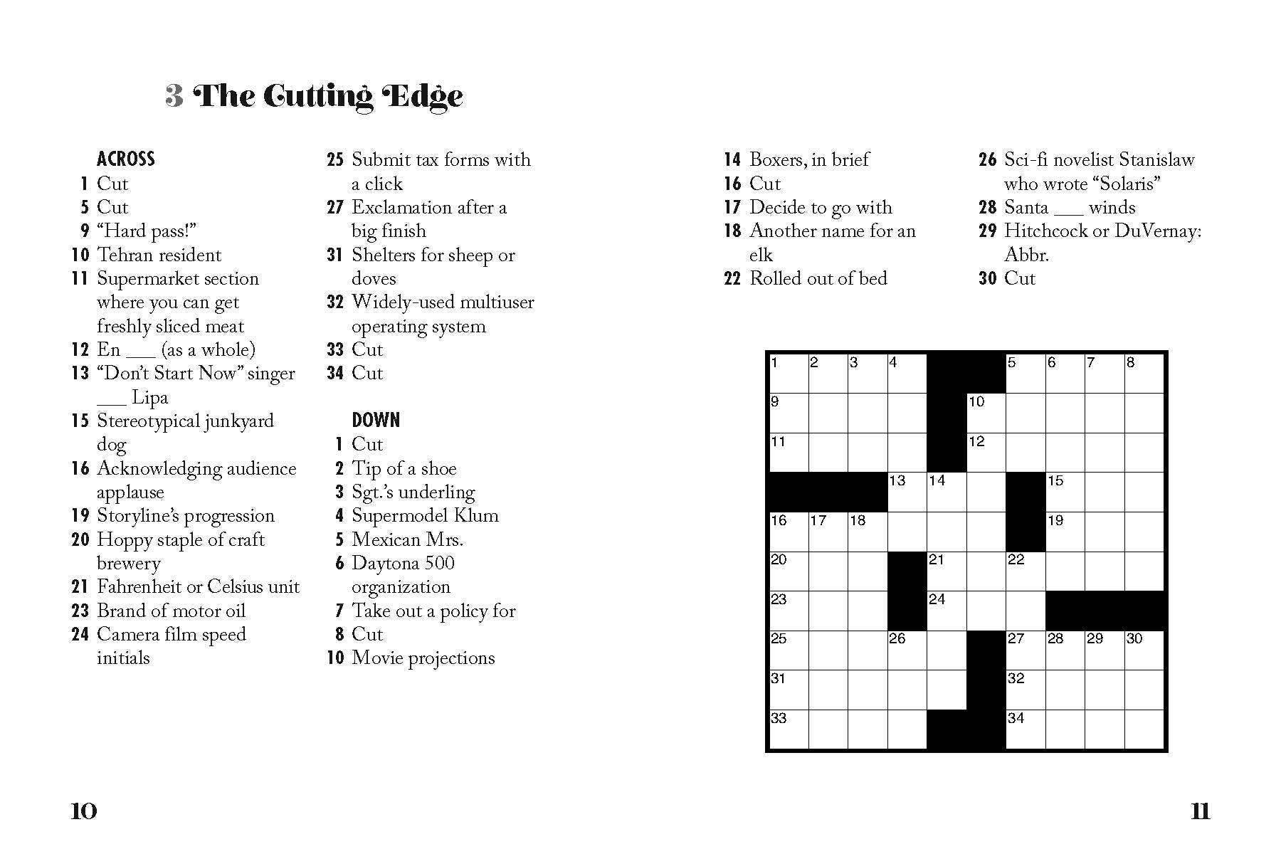 Sit & Solve Easy Mini Crosswords by Adesina O. Koiki - Foxy’s