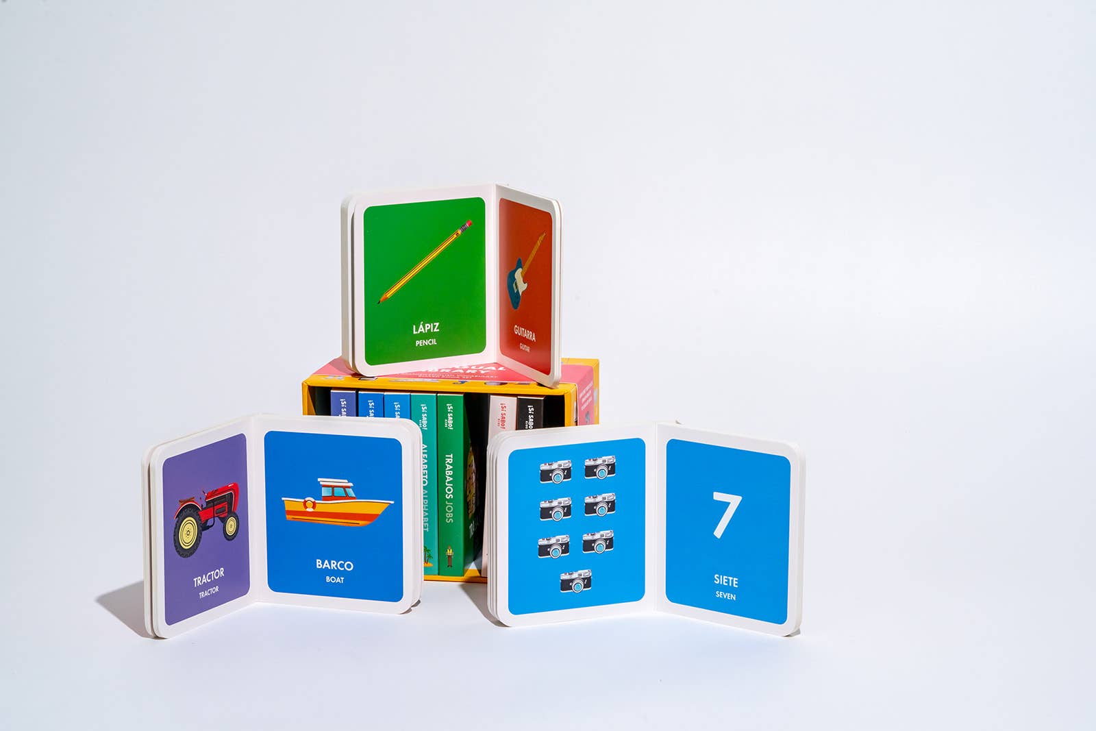 My First Bilingual Library: A Spanish - English Board Book Set - Foxy’s