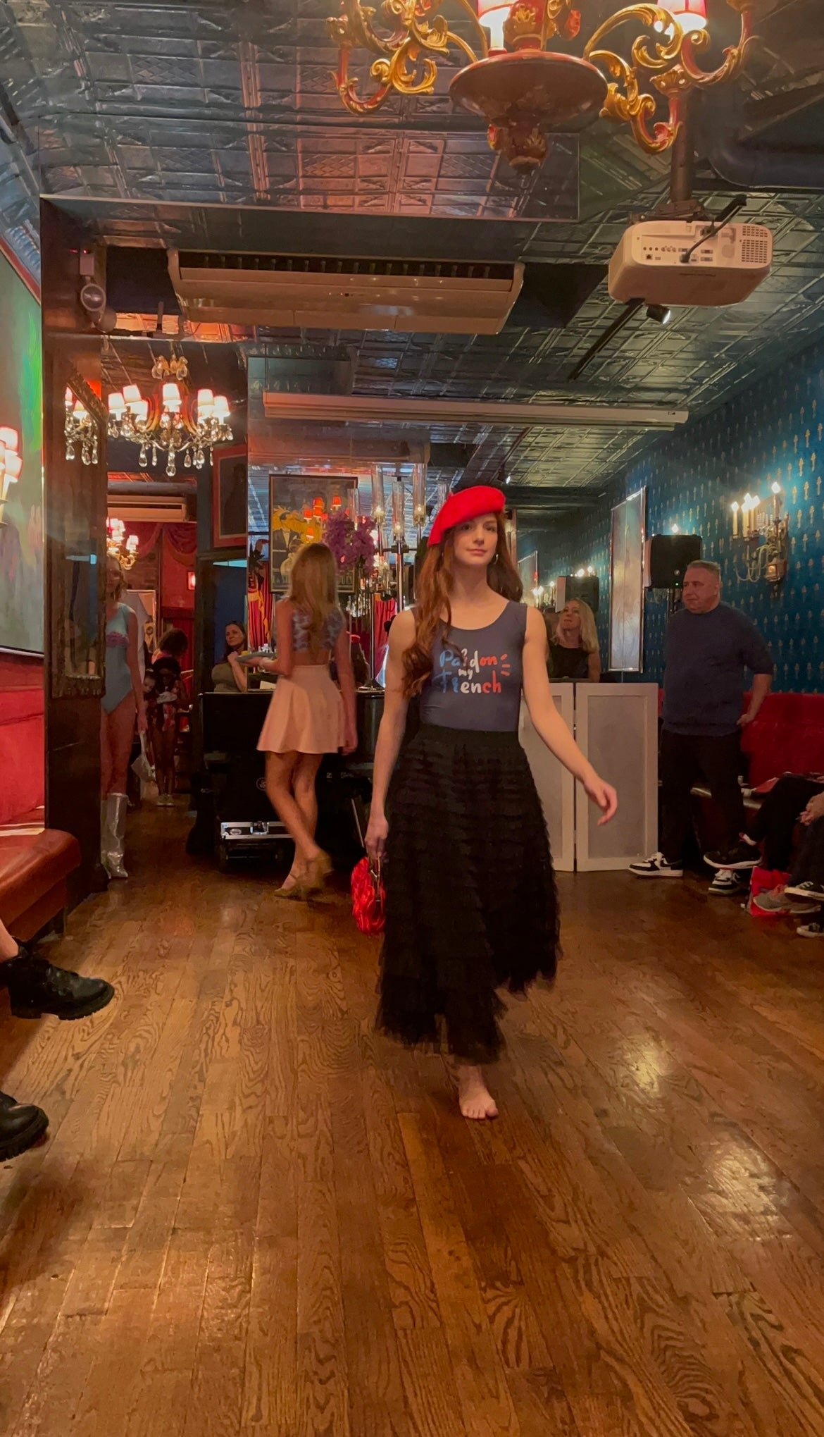 Pardon My French Gymnastics Leotard - Foxy's Paris 2024 Collection - Foxy’s