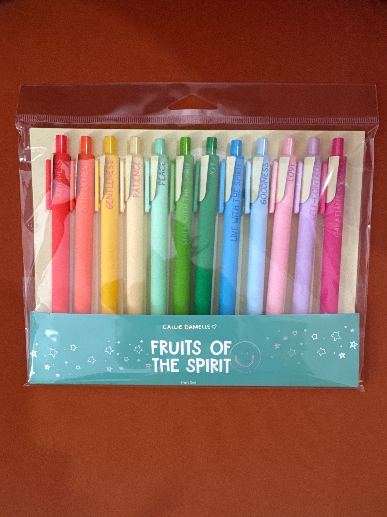 Fruits of the Spirit Pen Set - Foxy’s