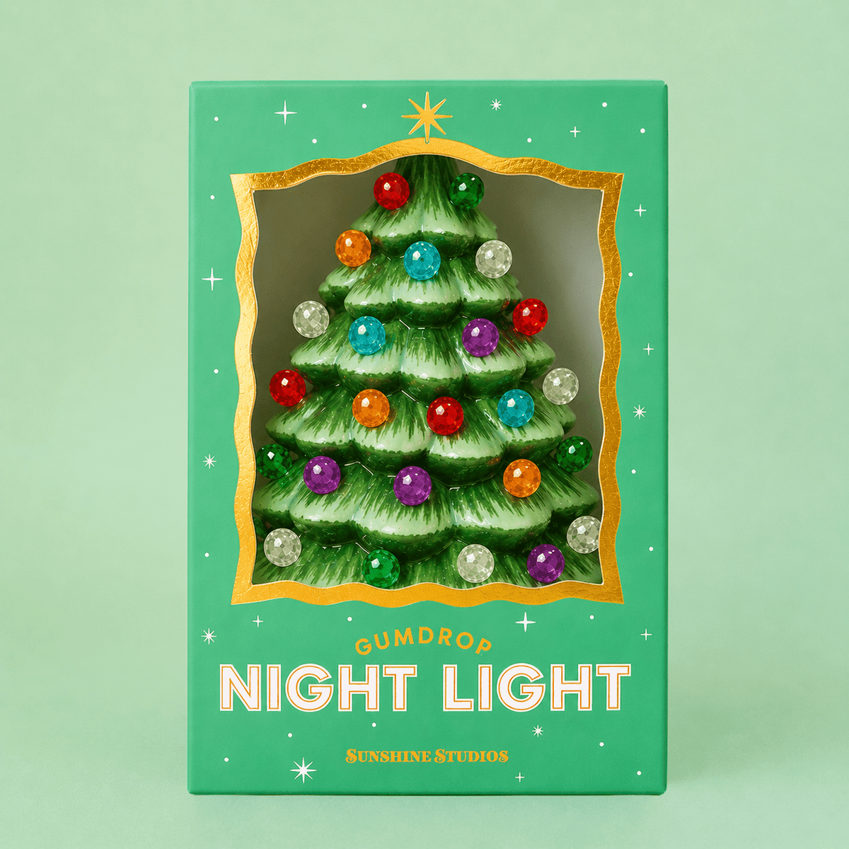 Gumdrop Tree Night Light | Green - Foxy’s