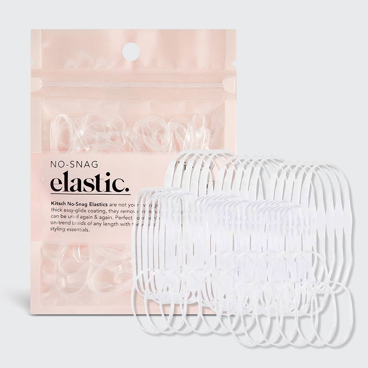 No - Snag Elastic Clear - Foxy’s