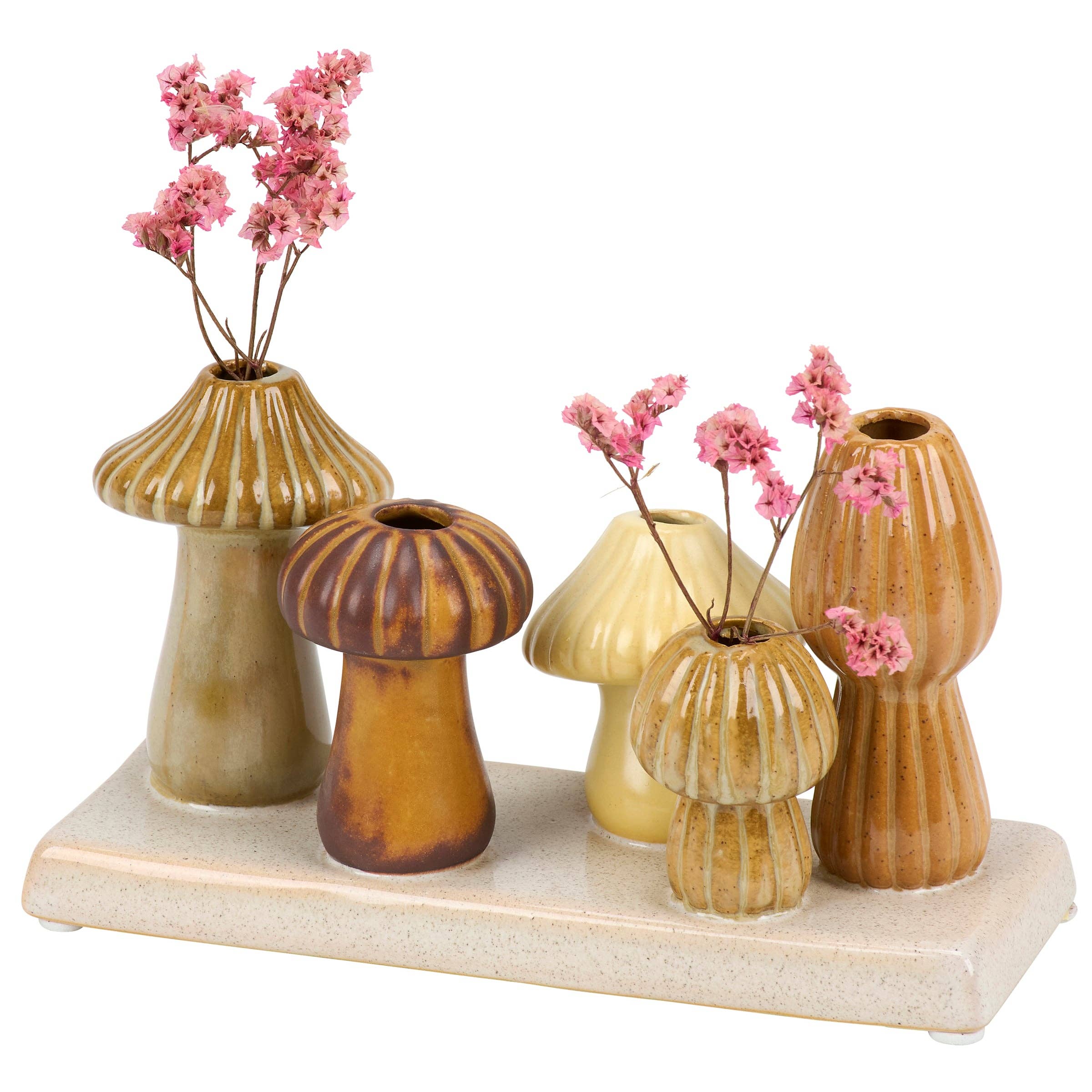 Mushroom Bud Vase