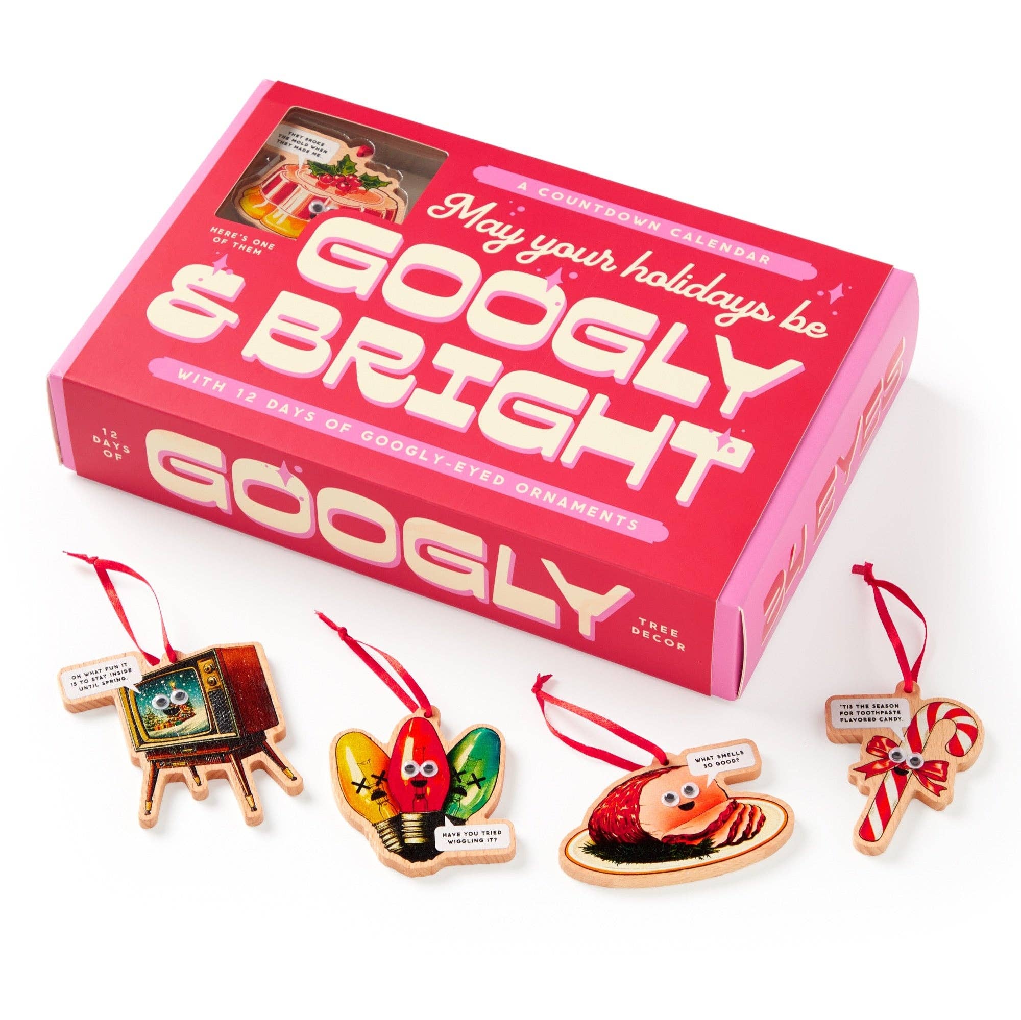 Brass Monkey Googly & Bright Holiday Advent Calendar - Foxy’s