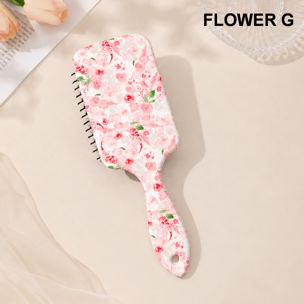 LARGE DETANGLE PADDLE HAIR BRUSH COMB | 3 Styles Available - Foxy’s