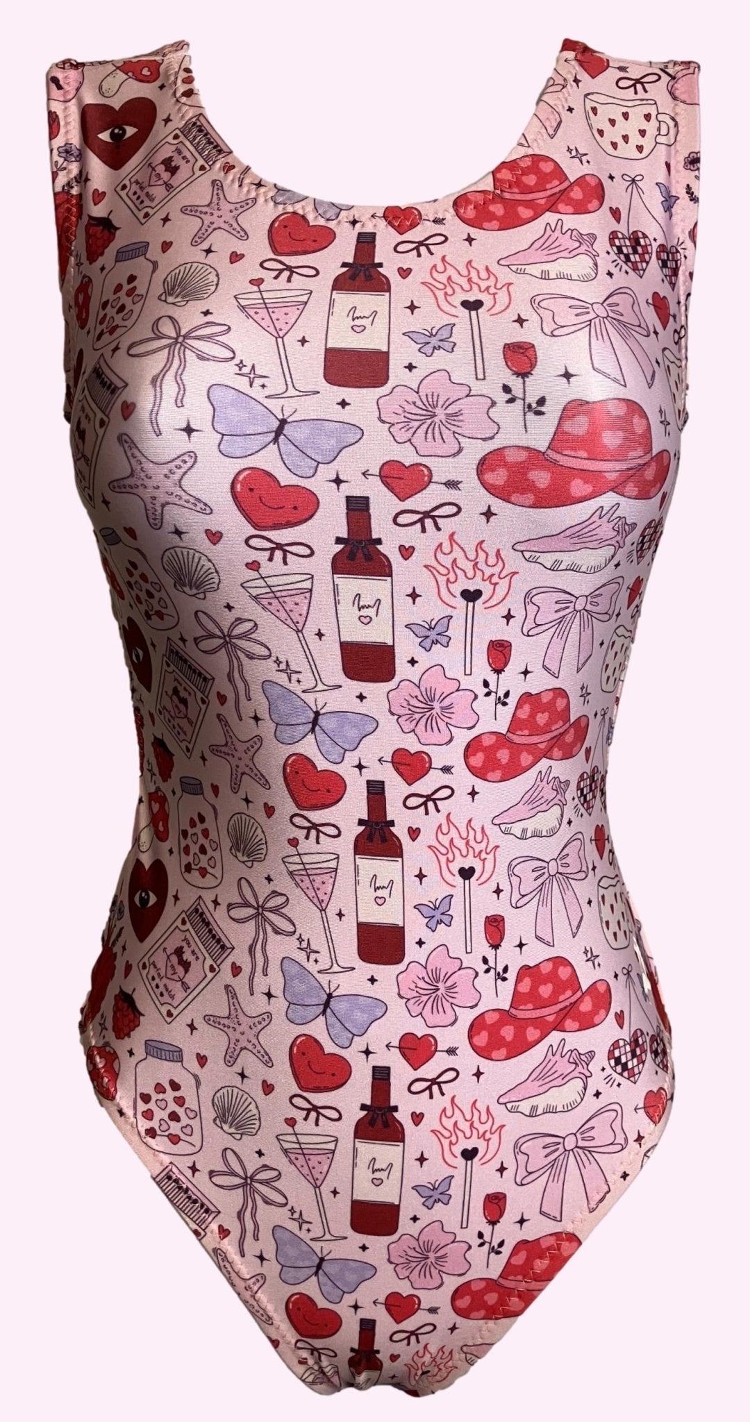 Match My Love Leotard - Foxy's Valentine's Gymnastics & Dance Leo - Made in USA - Foxy’s