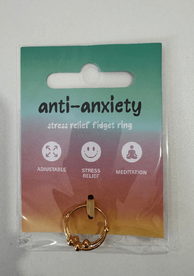 Anti - Anxiety Stress Relief Fidget Ring - Foxy’s