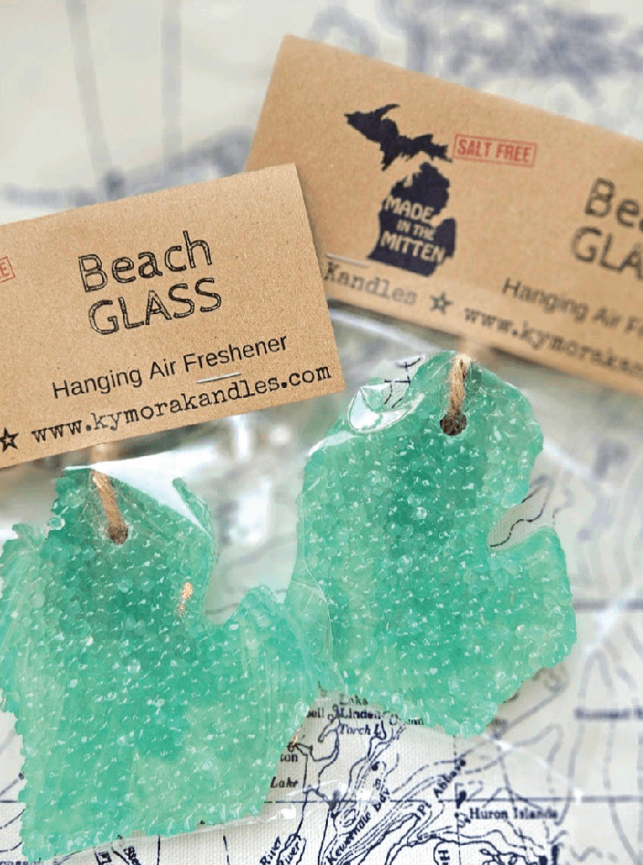 Hanging Air Freshener - Beach Glass - Foxy’s