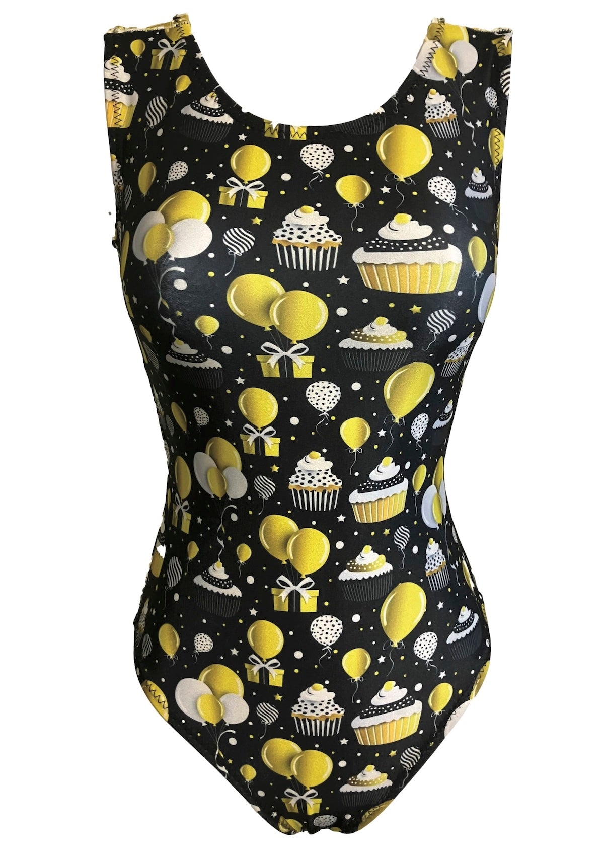 Birthday Celebration Gymnastics Leotard - Foxy's Girls Leotard for Parties! - Foxy’s
