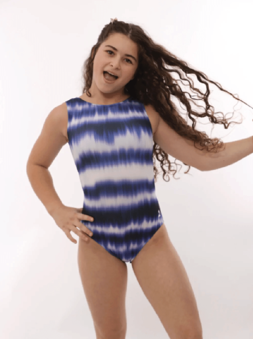 Blueberry Nights Gymnastics Leotard - Foxy's Leos - Comfortable & Stylish - Foxy’s