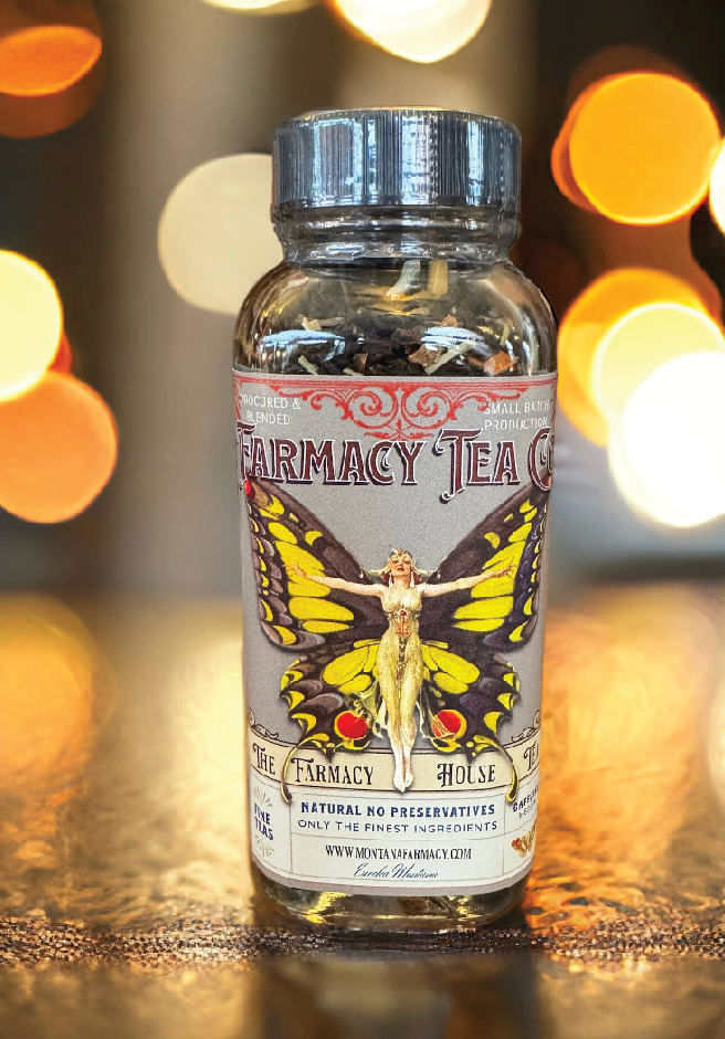 House Tea Fan Fave Fruity Earl Grey Butterfly Vintage - Foxy’s