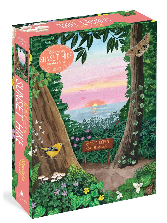 Pacific Coasting: Sunset Hike 1,000 - Piece Puzzle - Foxy’s