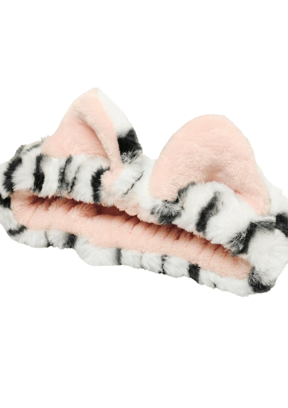 Meow Time Plush Spa Headband - Cute Cat Ear Headband for Gymnastics, Dance & Makeup! - Foxy’s