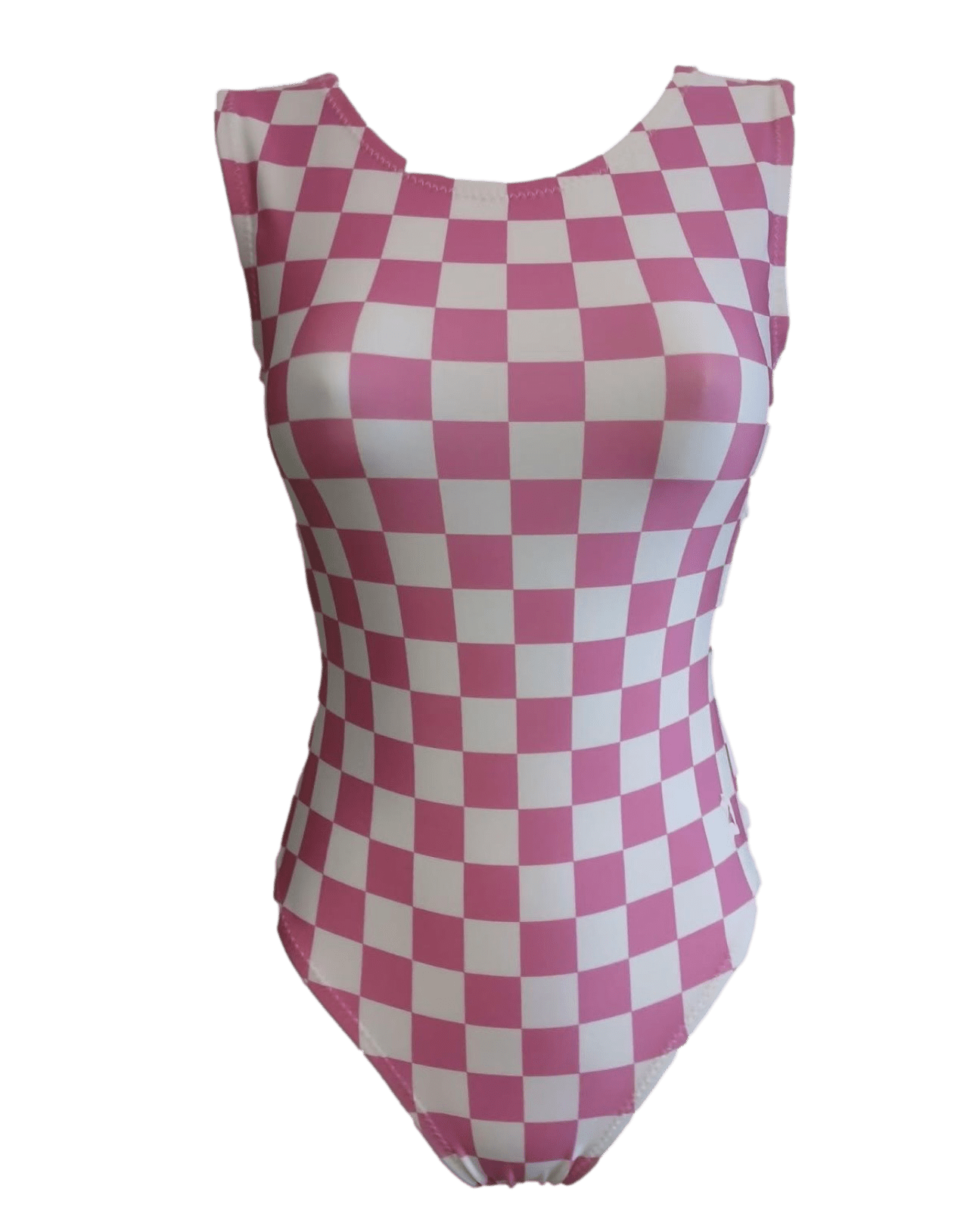 Check Me Out Leotard - Retro Checkerboard Gymnastics Leotard - Foxy’s